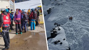 Eine große Suchaktion wurde im Bereich der Torspitze in Tux gestartet. Eine Lawine wurde am Berg ...
