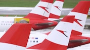 Die Flieger der Austrian Airlines von und nach Tel Aviv bleiben bis Mitte Juni am Boden.
