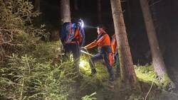 Die Einsatzkräfte vor Ort in Mauterndorf.