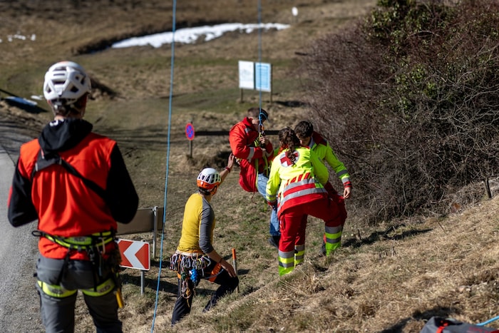 Alle Beteiligten hatten am Schluss wieder festen Boden unter ihren Füßen.