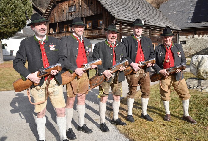 Die Prangerschützen aus Mauterndorf