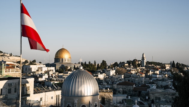 Die „Krone“ spricht mit dem Rektor des Austrian Hospiz in der Altstadt von Jerusalem.