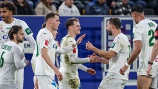 WSG Tirol jubelte über einen 3:2-Sieg gegen BW Linz.