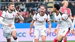 Der Ex-Salzburger Strahinja Pavlovic(l.) traf in Minute 90 zum 1:0.