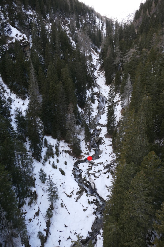 An dieser Stelle ist der 21-Jährige laut Landespolizeidirektion verunglückt.