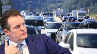 Verkehrs-Landesrat René Zumtobel (SPÖ) kämpft seit 2022 für die Aufnahme von Abfahrverboten in ...