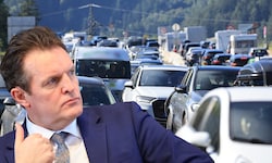 Verkehrs-Landesrat René Zumtobel (SPÖ) kämpft seit 2022 für die Aufnahme von Abfahrverboten in ...