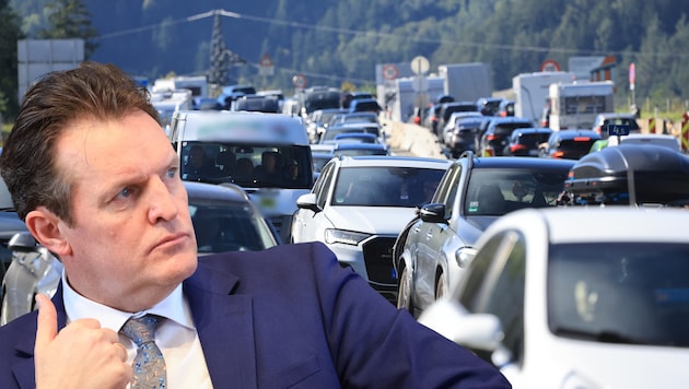 Verkehrs-Landesrat René Zumtobel (SPÖ) kämpft seit 2022 für die Aufnahme von Abfahrverboten in ...