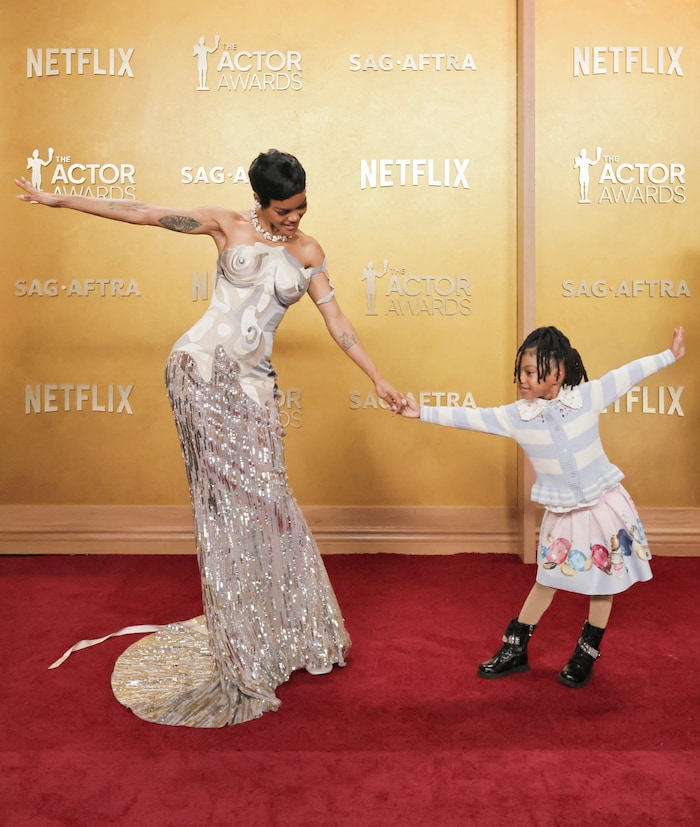 Teyana Taylor beeindruckte mit einem spektakulären Kleid und ihrer heimlichen Stylistin, Tochter ...