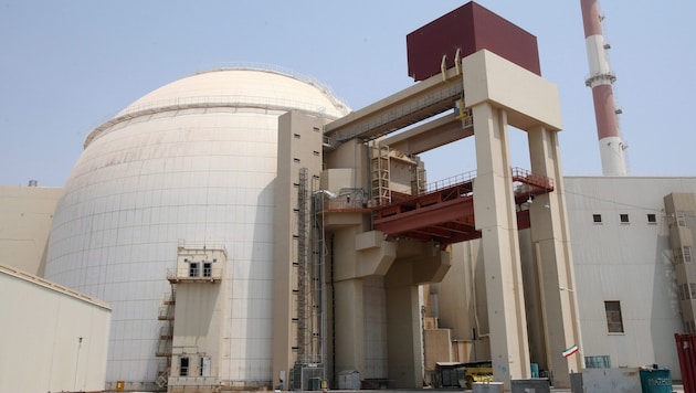 Das Kernkraftwerk Bushehr im Süden des Iran