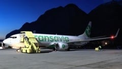Dauergast am Innsbrucker Airport: Die Fluglinie Transavia.