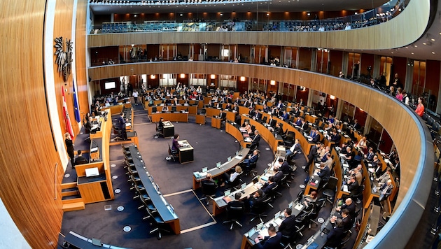 Im Nationalrat liegt der Frauenanteil bei etwas mehr als einem Drittel.