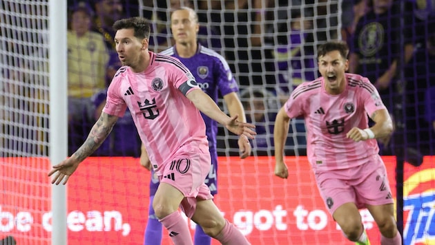 Lionel Messi glänzte beim 4:2-Erfolg von Inter Miami gegen Orlando City.