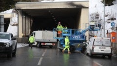 Im Jänner wurde der Tunnel bei einem Unfall stark beschädigt. 