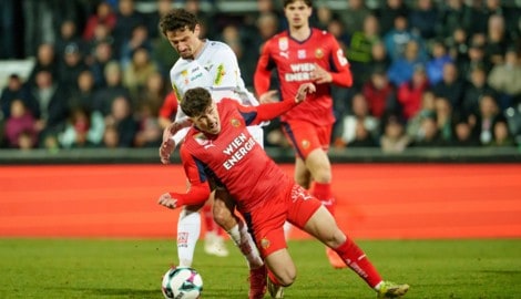 Rapid gab in Altach zwei Punkte und damit – vorerst – das Top-6-Ticket her.