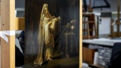 „Vision von Zacharias im Tempel“ stammt aus dem Jahr 1633 und wurde nun als echter Rembrandt ...