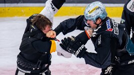 Für die Pioneers (im Bild Michael Kernberger) gab es wieder auf die Nase.