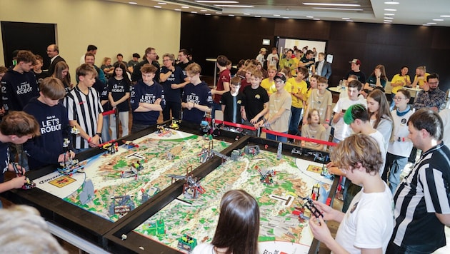 Beste Stimmung herrschte bei dem Wettkampf.