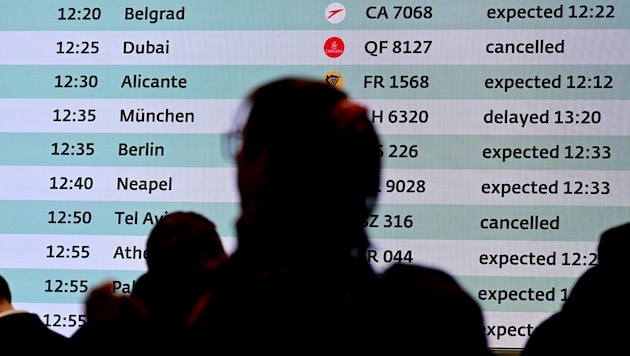 Flugausfälle, Stornos, geschlossene Flughäfen – die Folgen des Angriffs auf den Iran bekommen ...