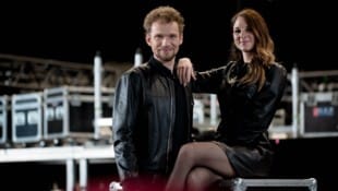 Thommy Ten und Amélie van Tass vor dem Tourstart in St. Pölten