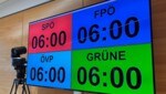 Sechs Minuten haben die Fraktion in der ersten Runde der Befragung Zeit.