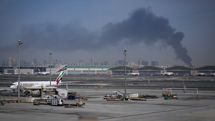 Dubai International Airport had to suspend operations due to attacks, but flights are expected ...