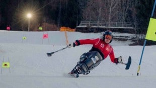 Rigby fährt erst seit drei Saisonen Monoski-Rennen.