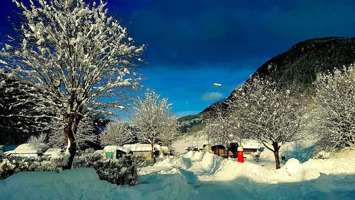 Auch im Winter fühlten sich Camper in Rennweg wohl.