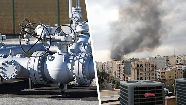 Explosionen im Iran erschüttern auch die Energiemärkte. Der Konflikt hat sich auf den Gaspreis ...