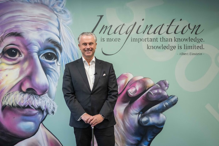 Norbert Hofer blickt bei Emerald Horizon in Graz in die „grüne“ Zukunft, mit den Worten des ...