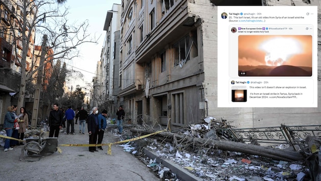 Zum Angriff auf den Iran kursieren im Netz viele falsche Behauptungen, Bilder und Videos. Das ...