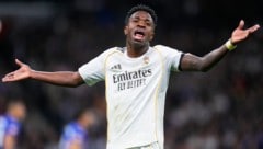 Vinicius Junior konnte die Heimpleite nicht verhindern.