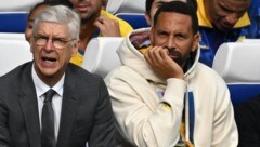 Rio Ferdinand (rechts) hat über seine bisherigen Eindrücke gesprochen. 