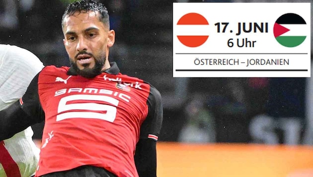 Mousa Al-Tamari ist bei Jordanien im Blickpunkt.