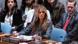 Melania Trump bei der Sitzung des US-Sicherheitsrats 