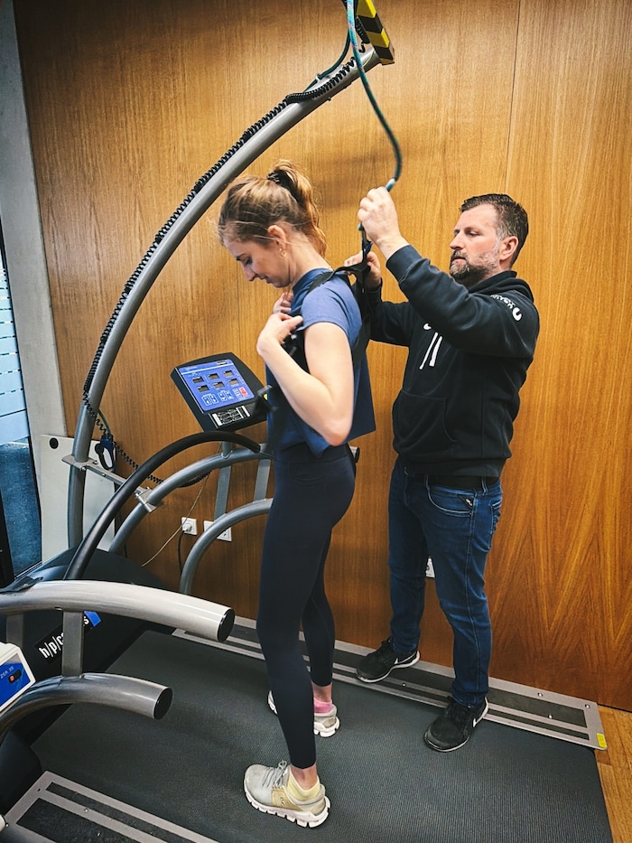 Sicherheit geht beim Belastungstest vor, vor allem, wenn man die eigenen Limits kennenlernen ...