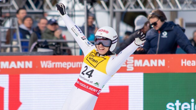 Geliehene Skier sorgten bei Tomofumi Naito fast für eine Skiflug-Sensation