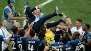 2018 wurde Didier Deschamps nach dem WM-Titel gefeiert.