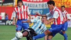 Diego Simeone war auch als Spieler ein Kämpfer.