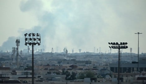 Die Militärbasis Al Udeid Air Base in Katar, die von den USA genutzt wird