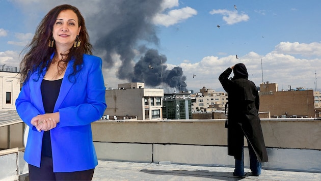 Maryam Mohammadi blickt mit großer Sorge auf die Lage im Iran – von ihren Eltern hat sie seit ...