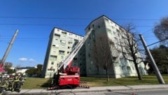 Diesmal brannte es in einem siebenstöckigen Gebäude in der Straße.