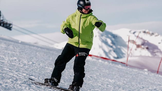Markus Schmidhofer fühlt sich im Schnee zuhause.