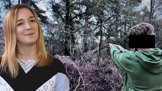 Clemens T. im vergangenen Dezember im niederösterreichischen Allentsteig. Er zeigt ...