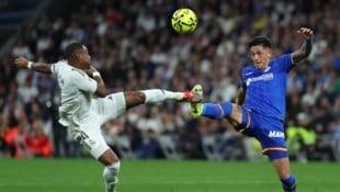 David Alaba (li.) verletzte sich im Spiel gegen Getafe.