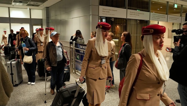 Nur vereinzelt gibt es Flüge aus Dubai.