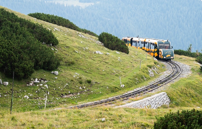 Mit dem Salamander gehts direkt bis zum Berghaus.