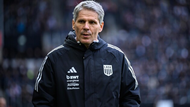 LASK-Trainer Didi Kühbauer hat das Endspiel im ÖFB-Cup im Visier.