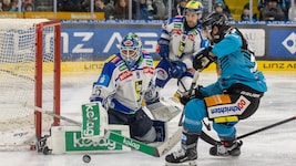 Goalie Joe Cannata und VSV treffen in den Pre-Play-offs auf Linz.