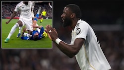 Antonio Rüdiger kam ungestraft davon.